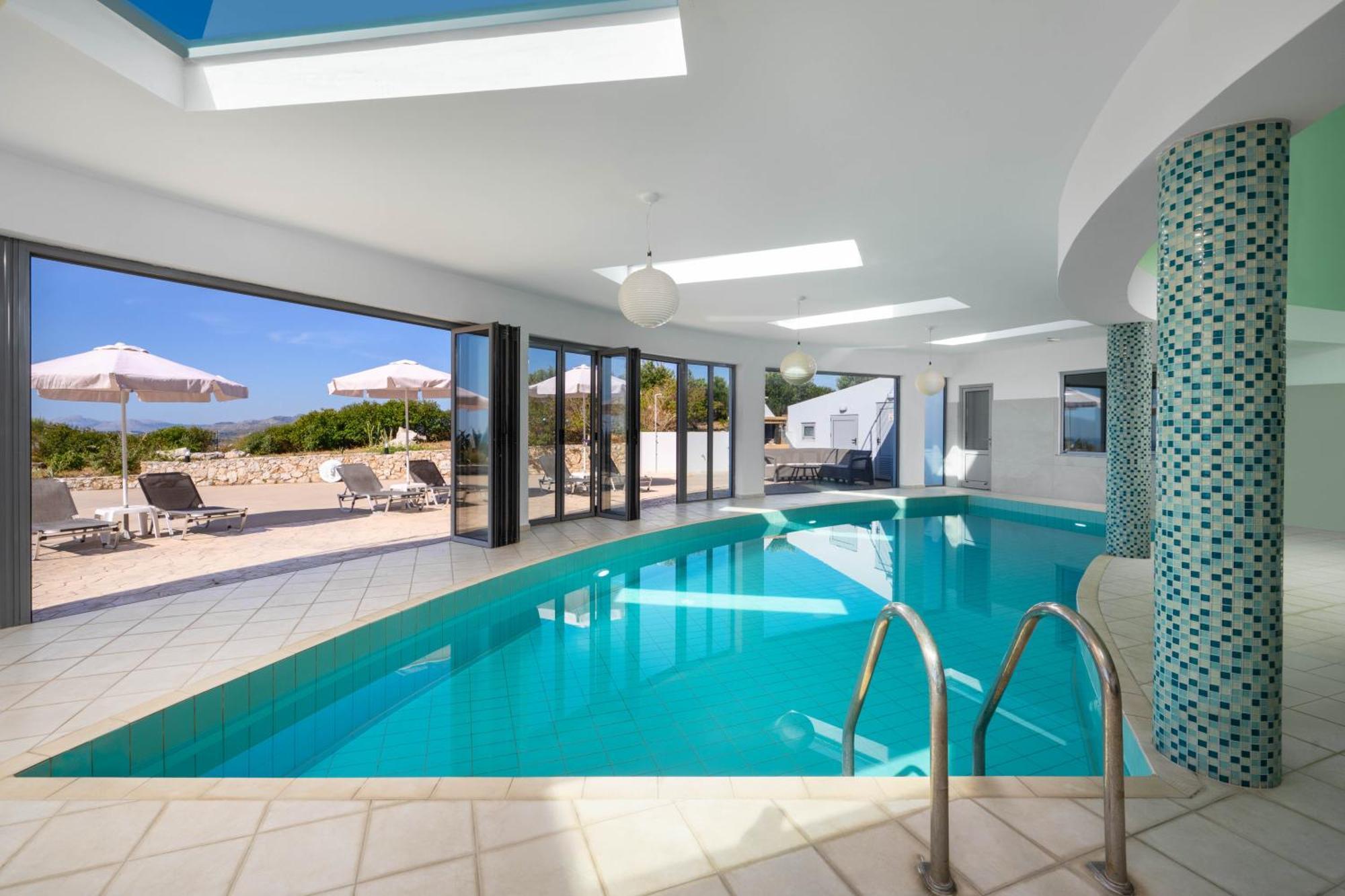 Villa Zafira - Seaview Manor With Heated Pool Kallithéa Exterior foto